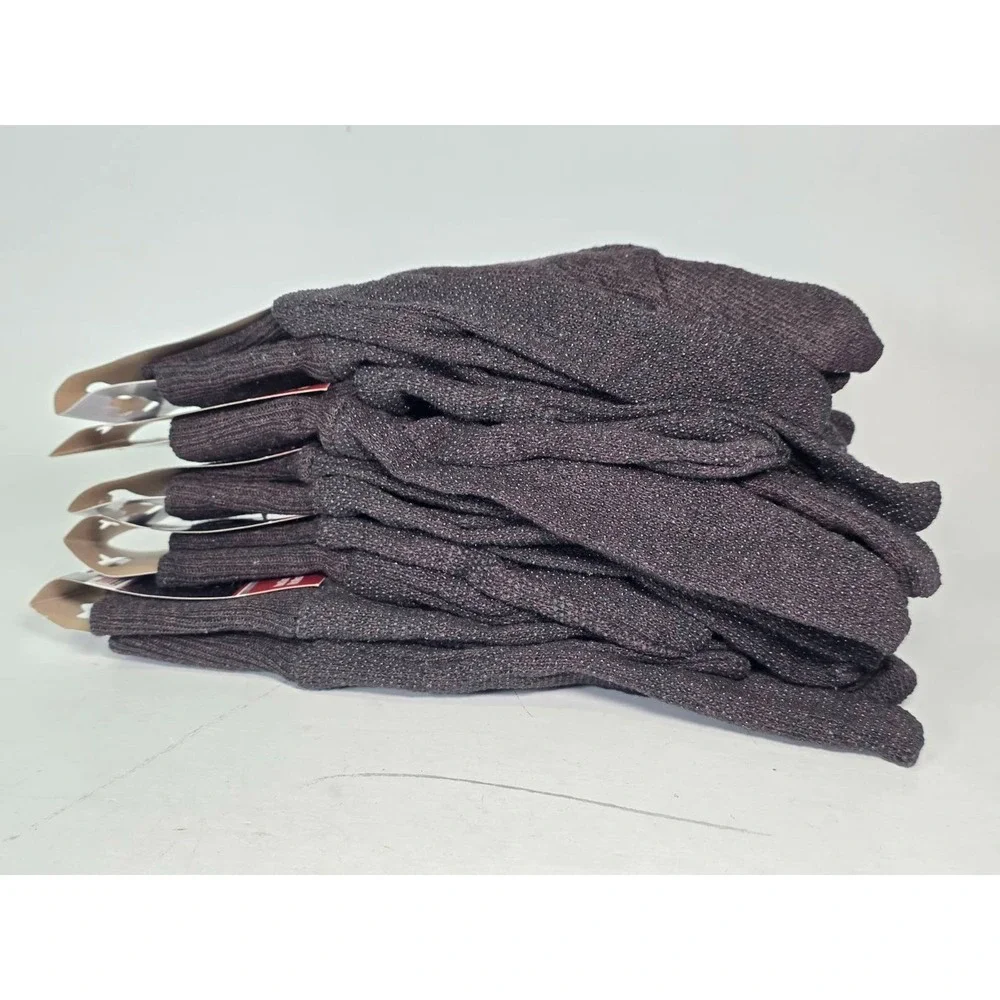 Tool Bench Hardware Jersey Gloves One Size Dotted Palms For Easy Grip Set of 5